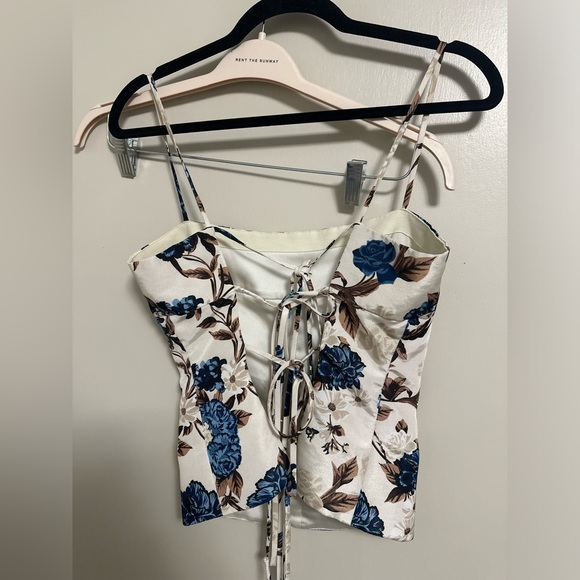 Tory Burch 90’s inspired strappy tie back tank - Picture 7 of 11